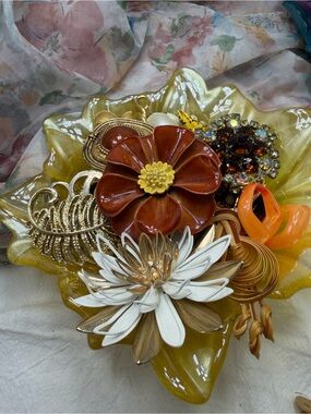 Vintage Jewelry Bowl Turkish Carnival #23TB